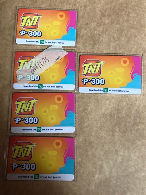 TNT Load Card 300 .